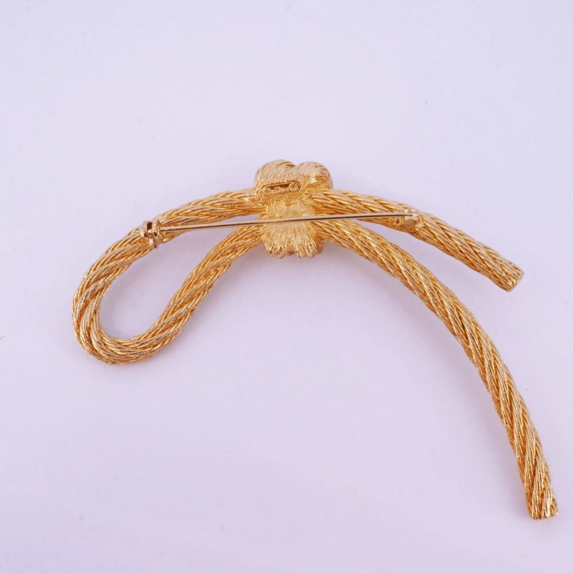 Christian Dior  Plating Brooch (Pre-Owned)