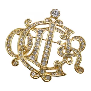 Christian Dior  Plating Brooch (Pre-Owned)