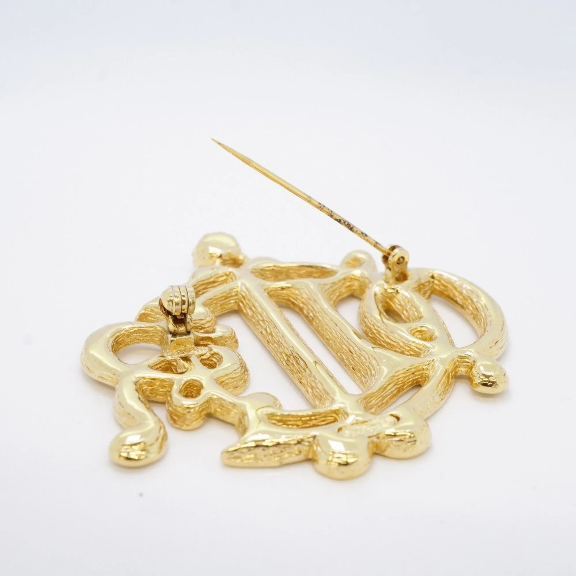 Christian Dior  Plating Brooch (Pre-Owned)