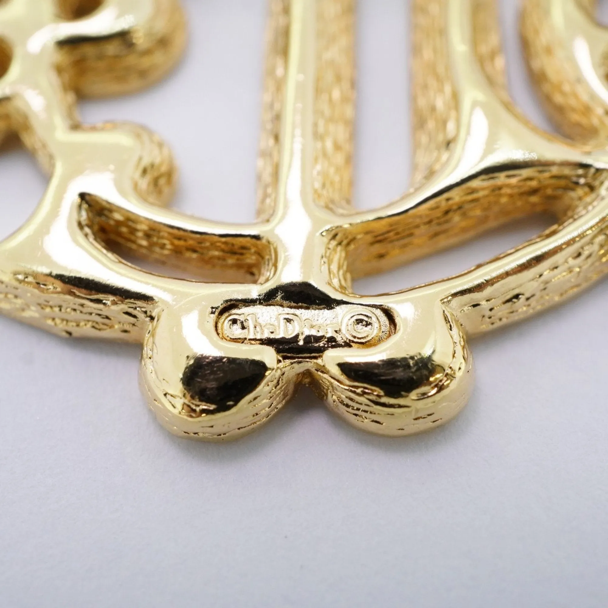 Christian Dior  Plating Brooch (Pre-Owned)