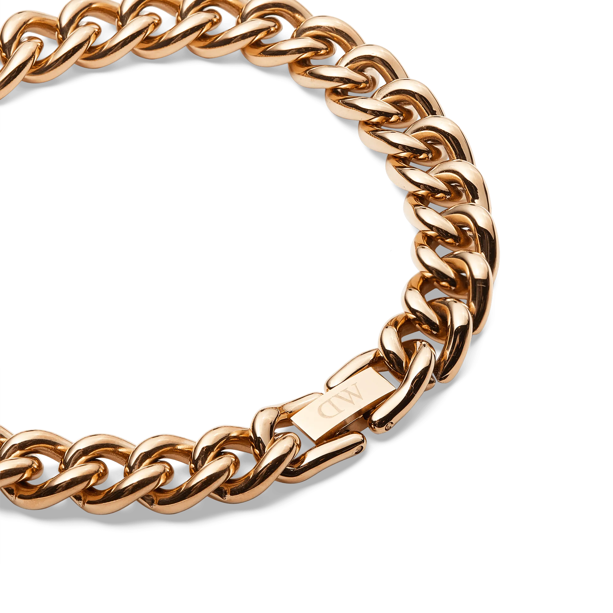 Chunky Chain Bracelet Rose Gold Daniel Wellington