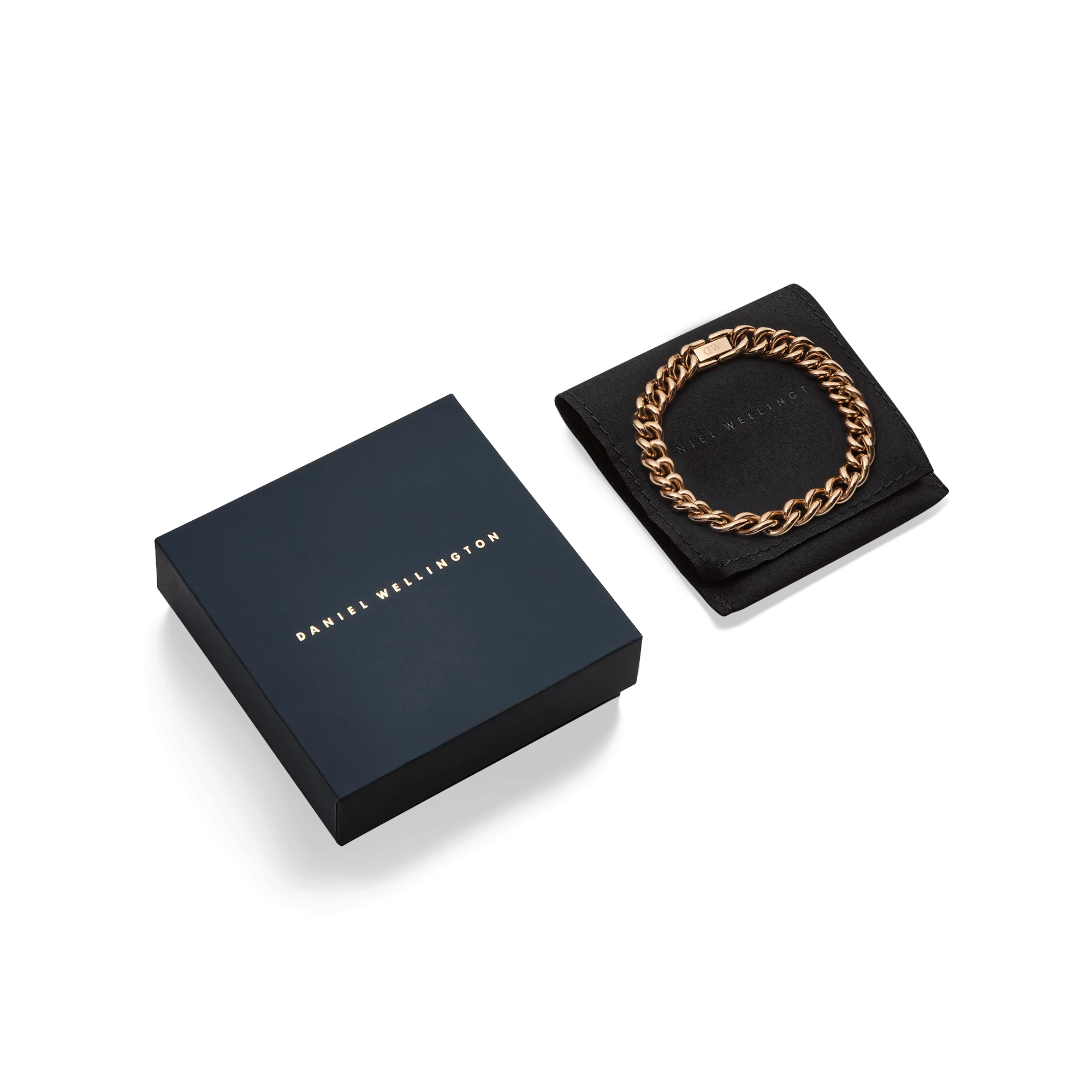Chunky Chain Bracelet Rose Gold Daniel Wellington