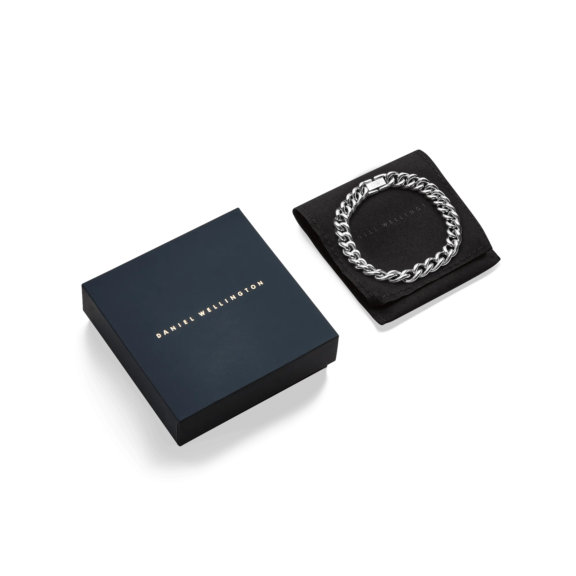 Chunky Chain Bracelet Silver Daniel Wellington