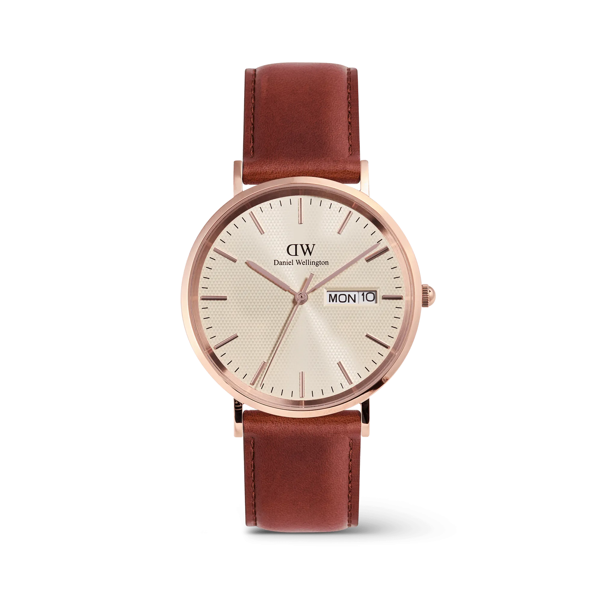 Classic Day Display St Mawes Rose Gold Champagne Daniel Wellington