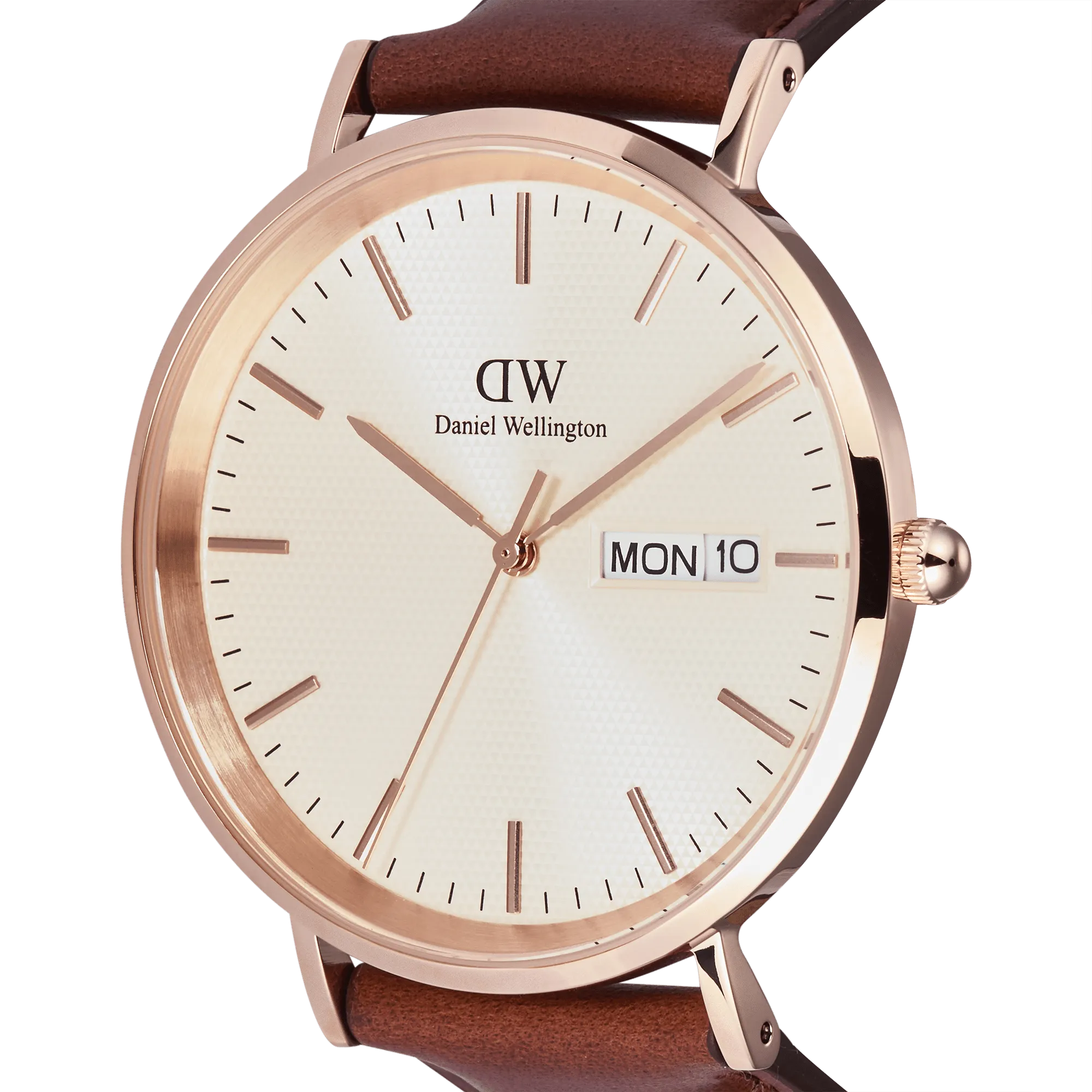 Classic Day Display St Mawes Rose Gold Champagne Daniel Wellington