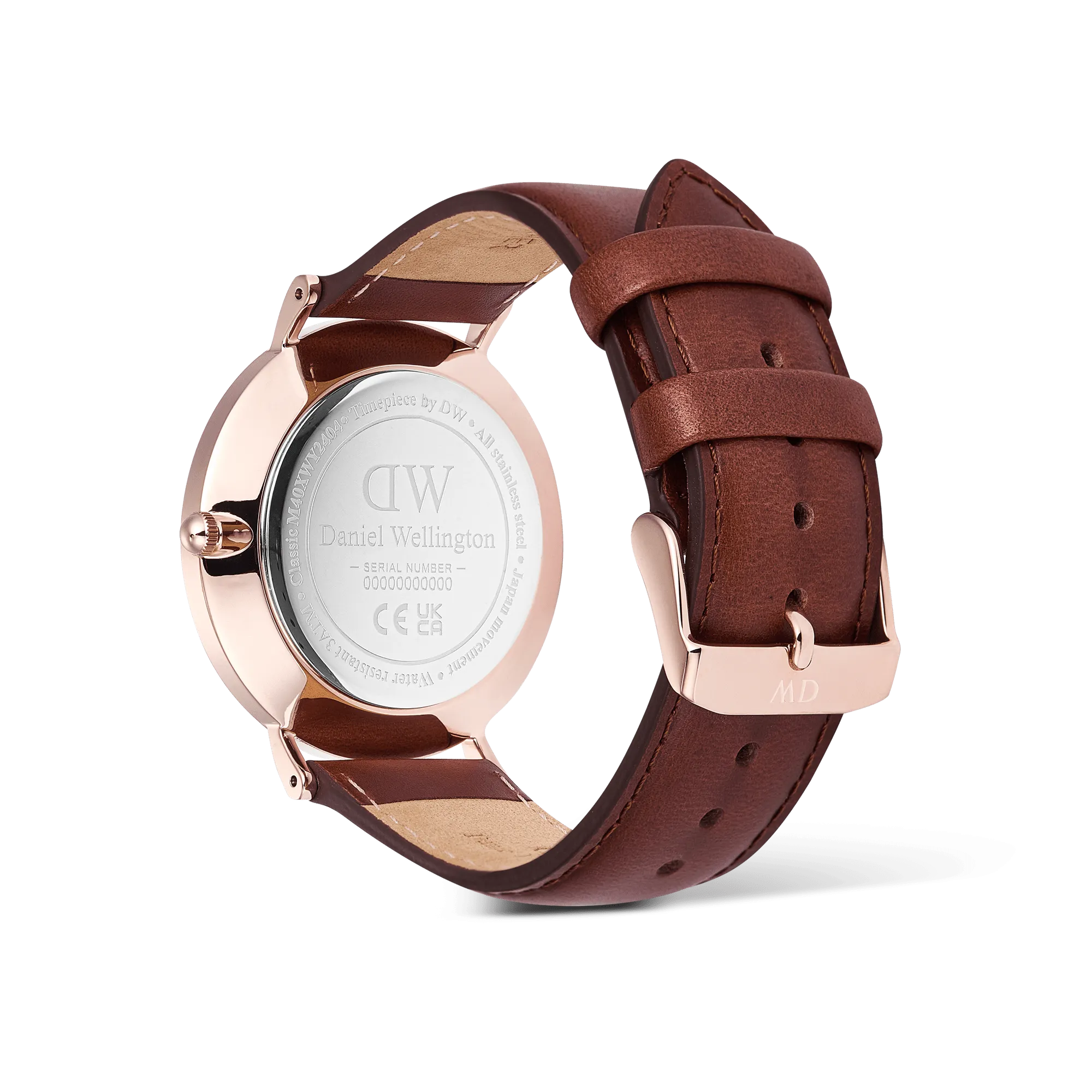 Classic Day Display St Mawes Rose Gold Champagne Daniel Wellington