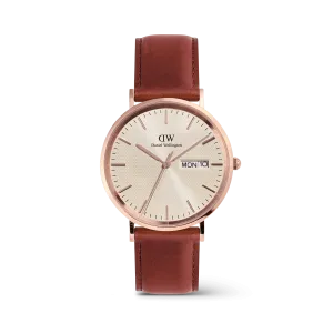 Classic Day Display St Mawes Rose Gold Champagne Daniel Wellington