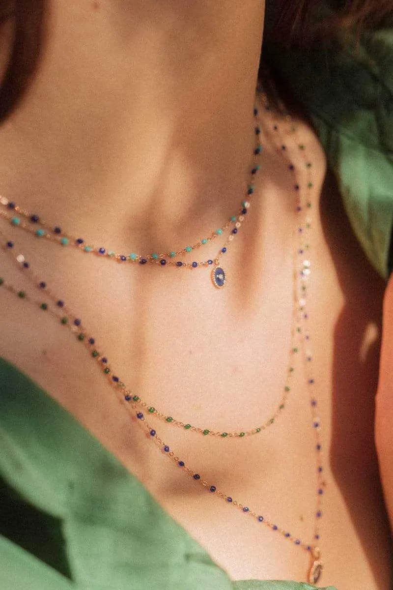 Classic Gigi Necklace - 16.5in - Lagoon