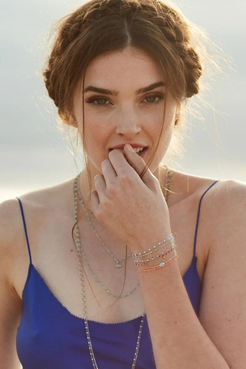 Classic Gigi Necklace - 19.7in - Turquoise