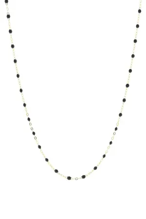 Classic Gigi Sautoir Necklace - 24in - Black