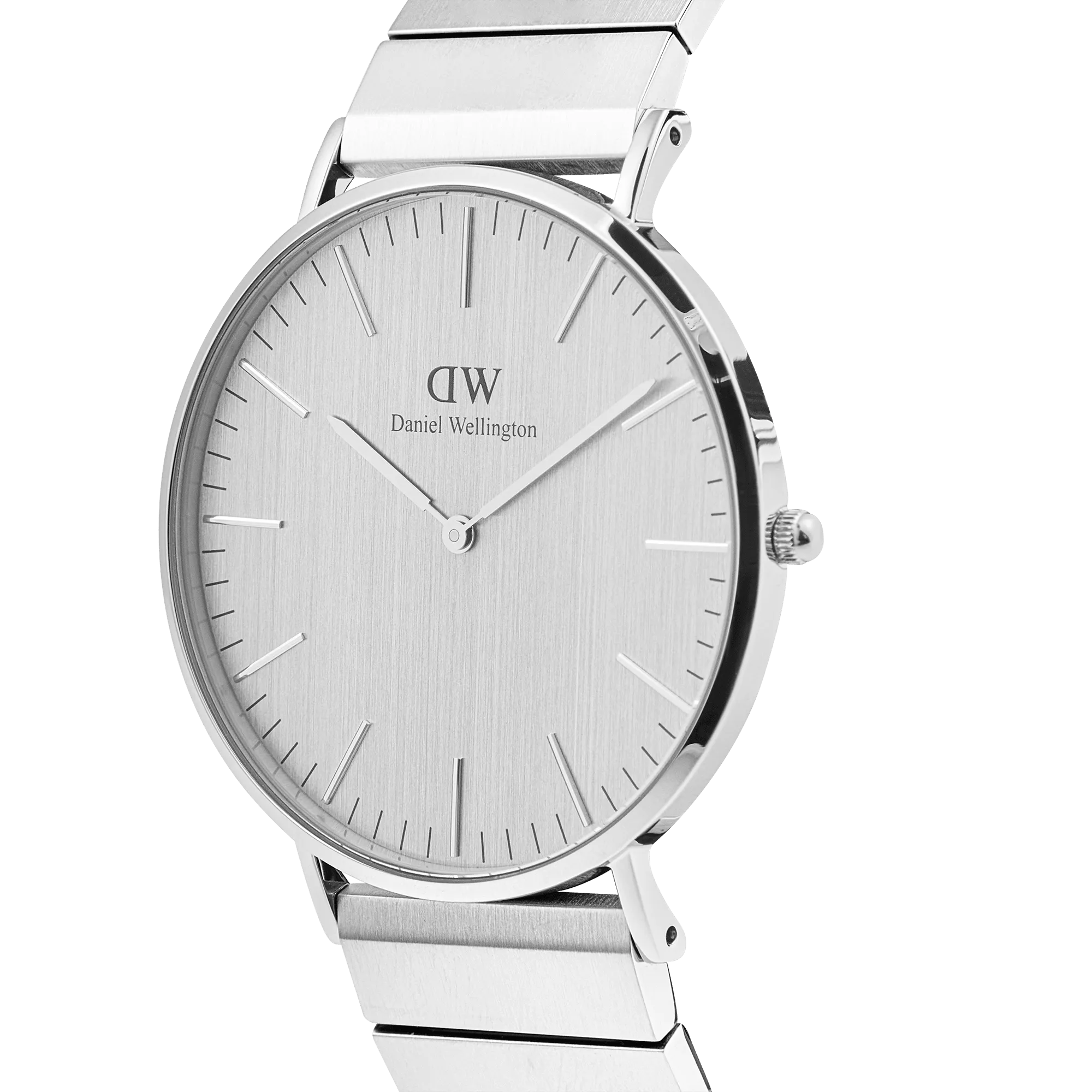 Classic Piano Link Silver Unitone Daniel Wellington