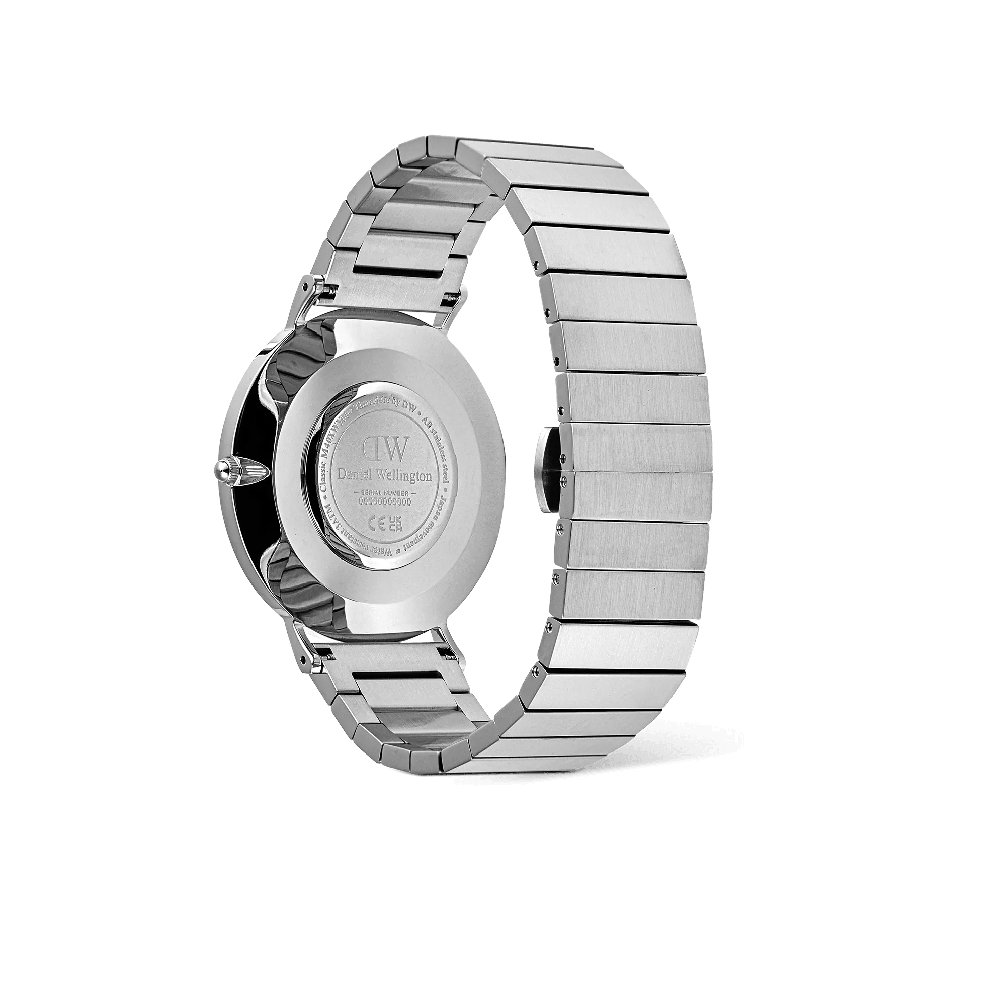 Classic Piano Link Silver Unitone Daniel Wellington
