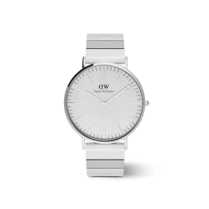 Classic Piano Link Silver Unitone Daniel Wellington