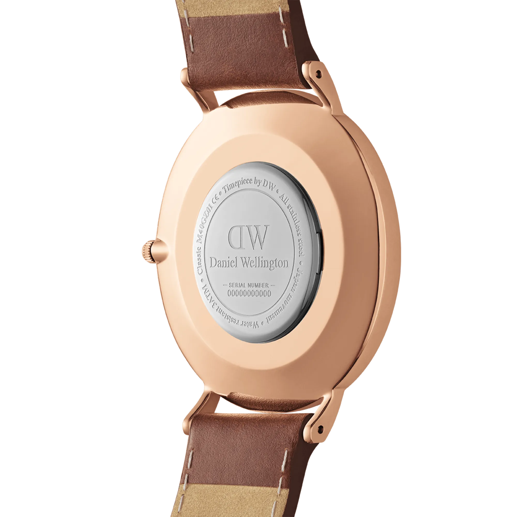 Classic St Mawes Amber Rose Gold Daniel Wellington