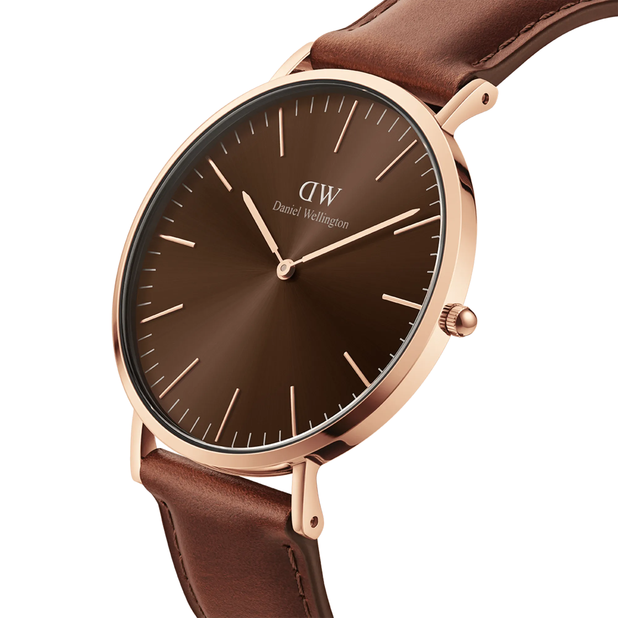 Classic St Mawes Amber Rose Gold Daniel Wellington