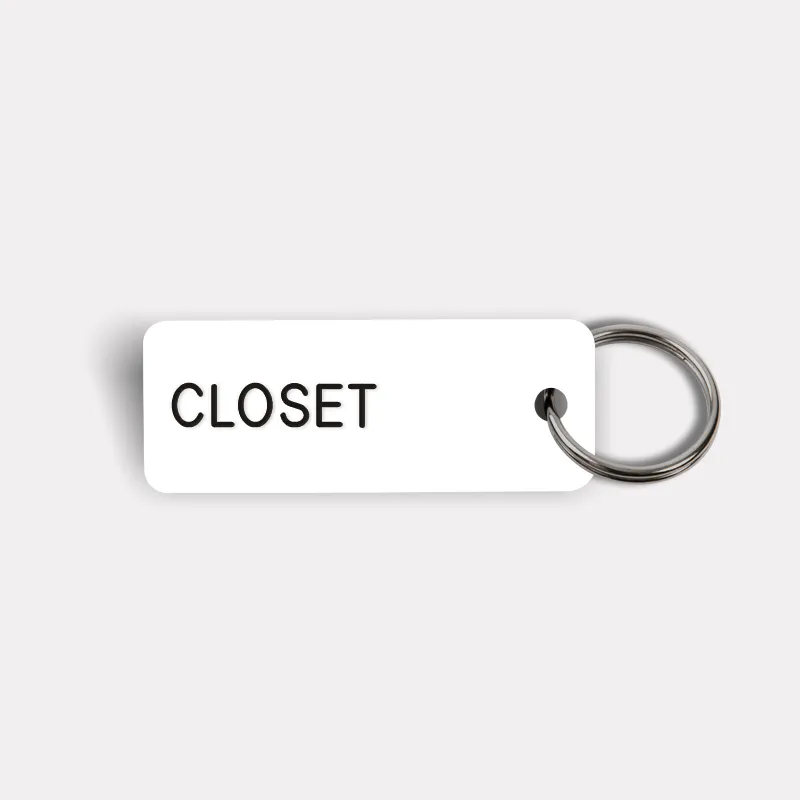 CLOSET Keytag