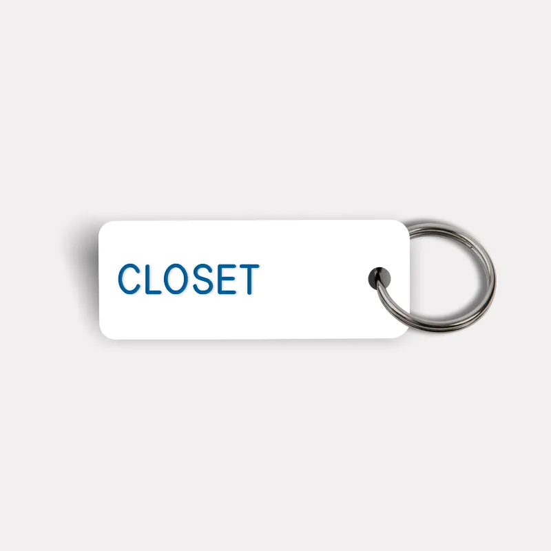CLOSET Keytag