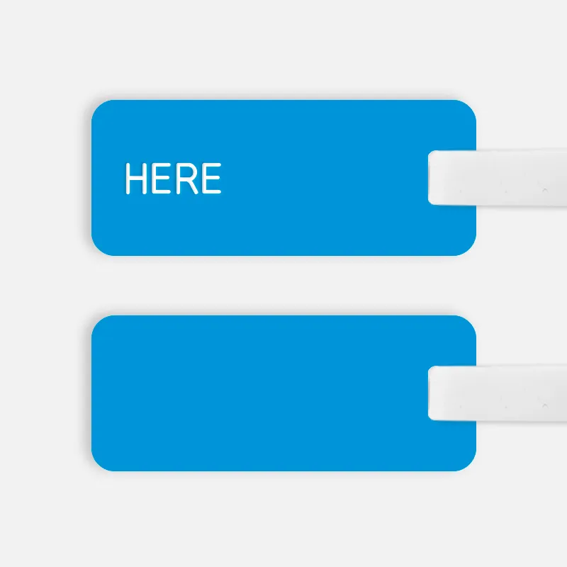 [CUSTOM] HERE Luggage Tag