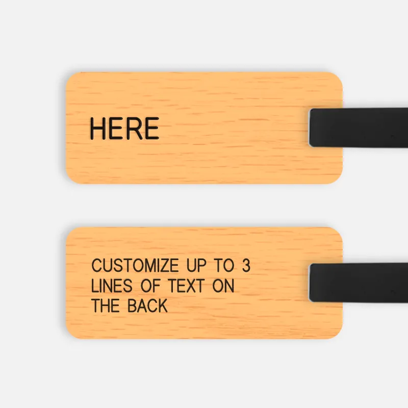 [CUSTOM] HERE Luggage Tag