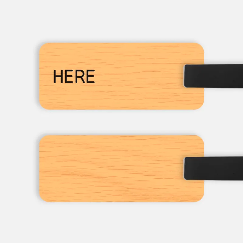[CUSTOM] HERE Luggage Tag
