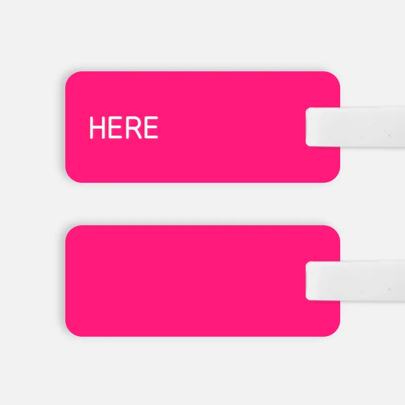 [CUSTOM] HERE Luggage Tag
