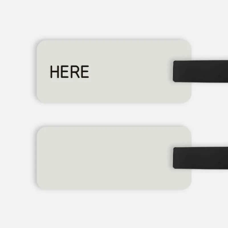 [CUSTOM] HERE Luggage Tag