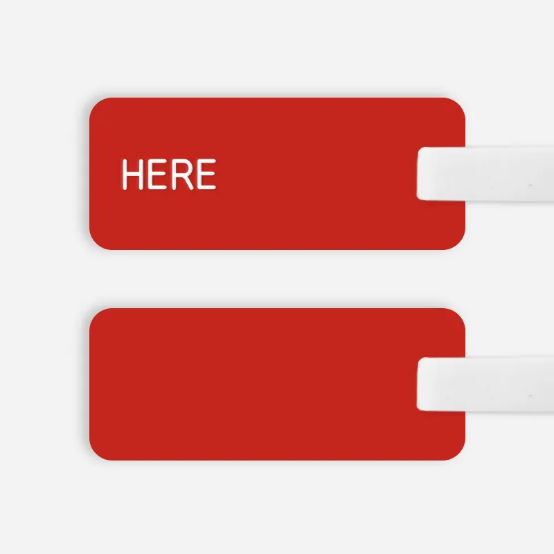 [CUSTOM] HERE Luggage Tag