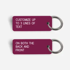 [CUSTOM] Keytag (Double Sided)