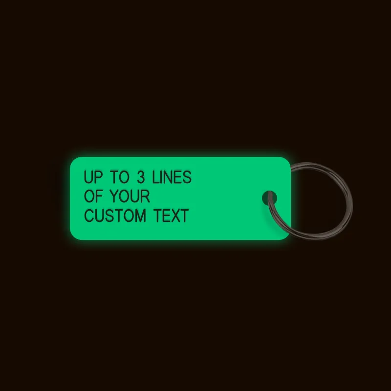 [CUSTOM] Keytag (Glow In The Dark)