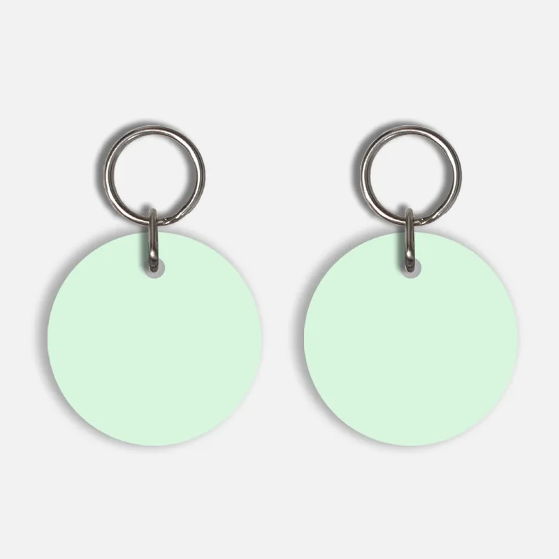 [CUSTOM] Large Pet Tag (Glow In The Dark Double Sided)