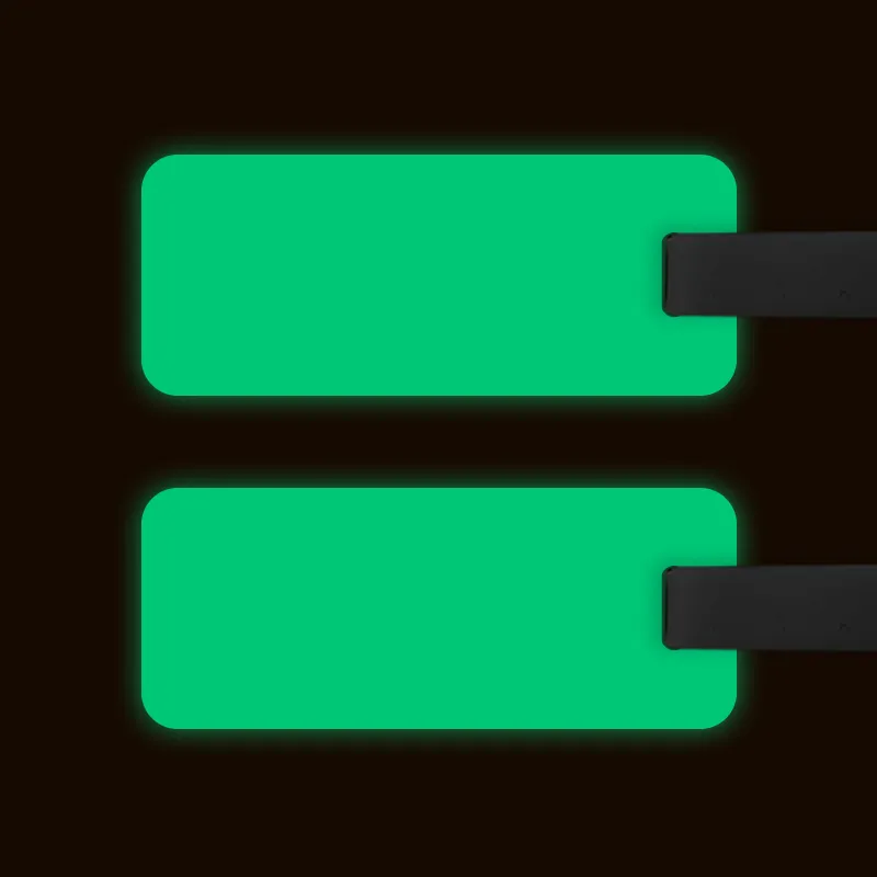 [CUSTOM] Luggage Tag (Glow In The Dark Double Sided)