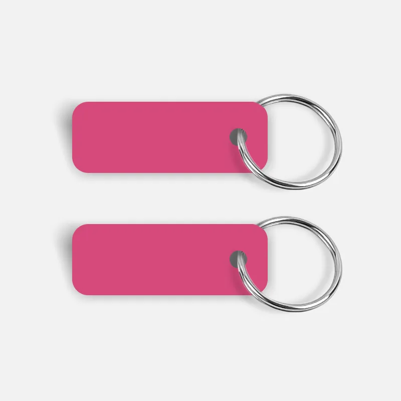 [CUSTOM] Mini Keytag (Double Sided)
