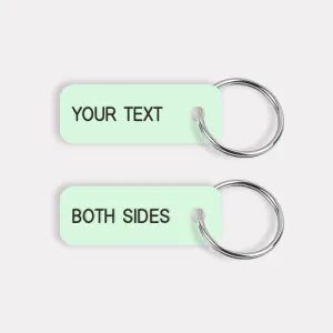 [CUSTOM] Mini Keytag (Glow In The Dark Double Sided)