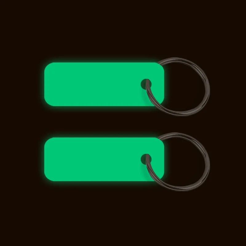 [CUSTOM] Mini Keytag (Glow In The Dark Double Sided)