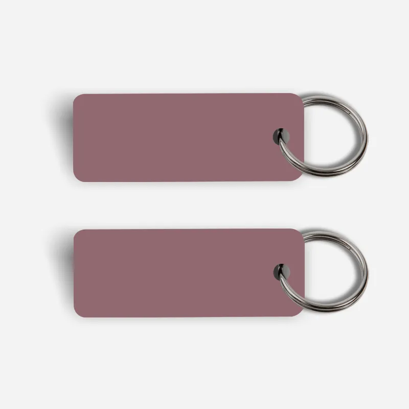 [CUSTOM] Rant Keytag (Double Sided)