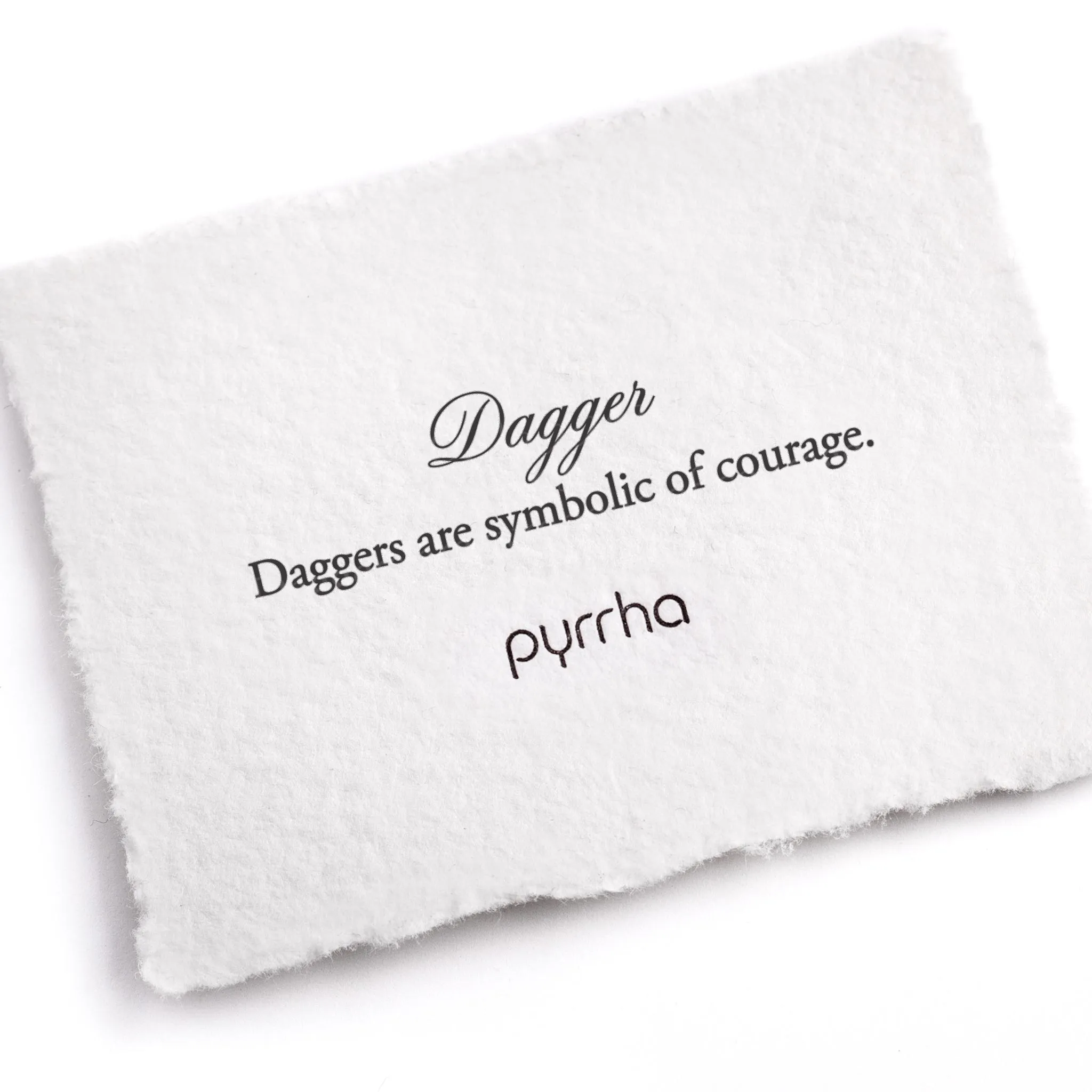 Dagger Symbol Stud