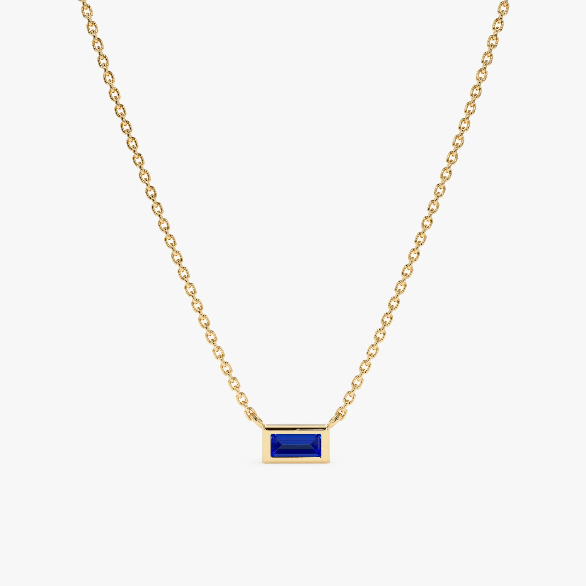 Dainty Sapphire Necklace, Teresa SARAHELISE