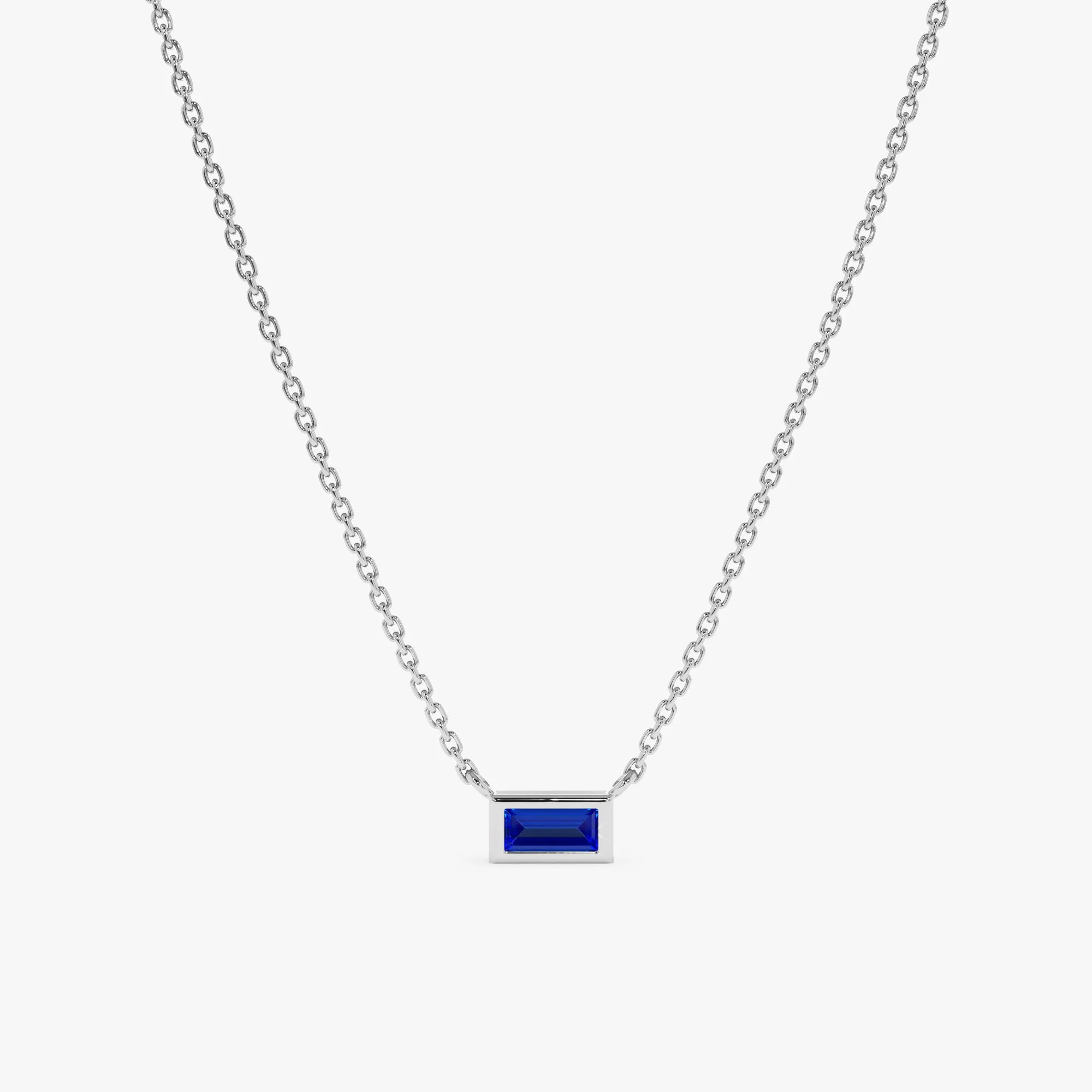 Dainty Sapphire Necklace, Teresa SARAHELISE