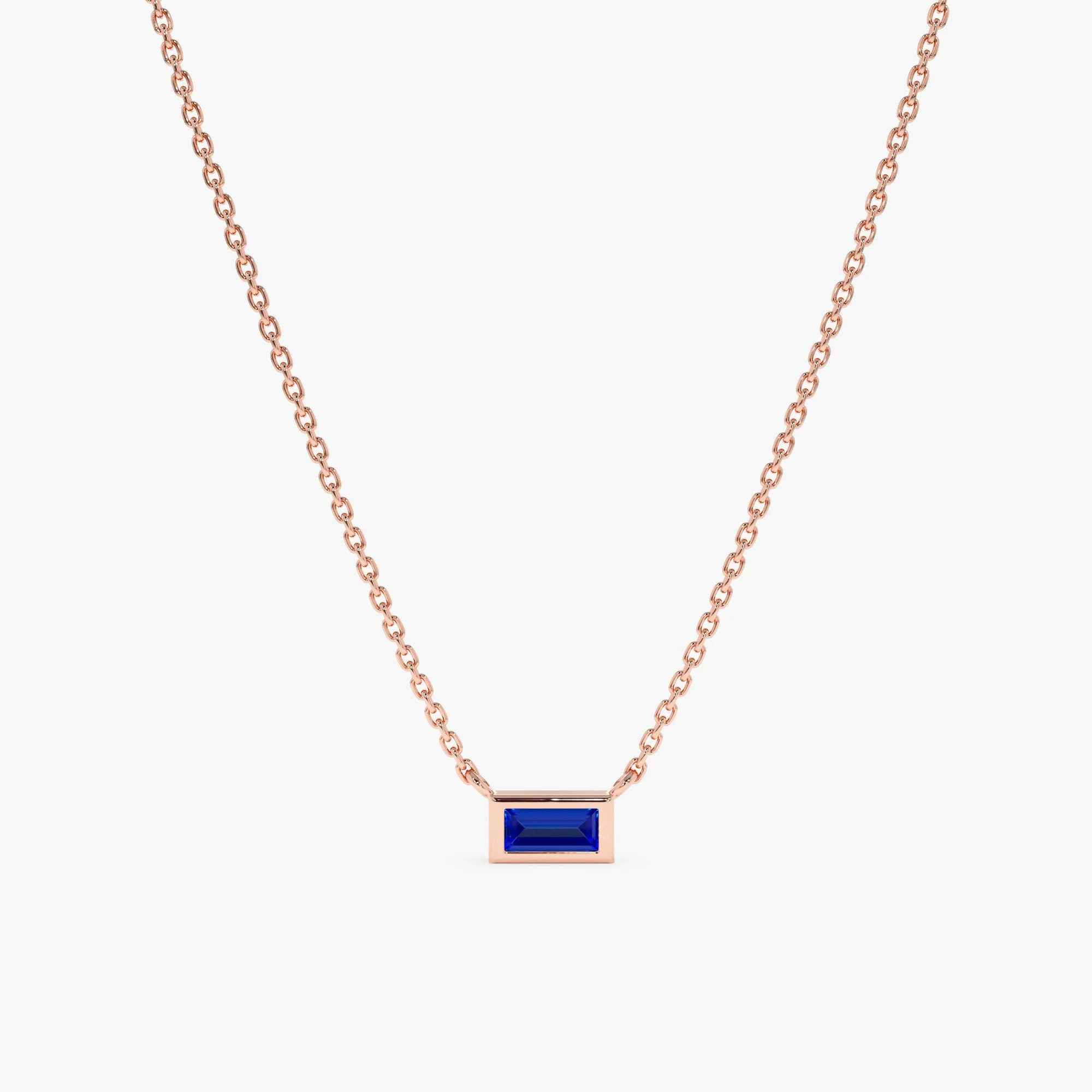 Dainty Sapphire Necklace, Teresa SARAHELISE