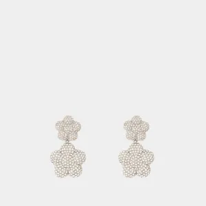 Daisy Balloon Earrings - Marc Jacobs - Metal - Silver