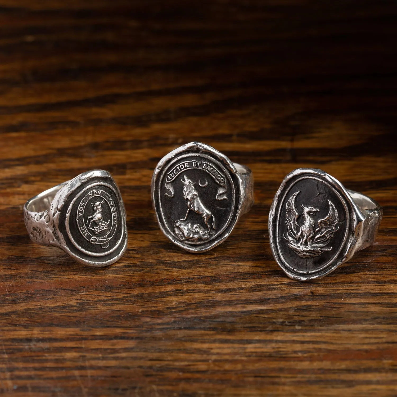 Devoted Father Narrow Formed Band Ring