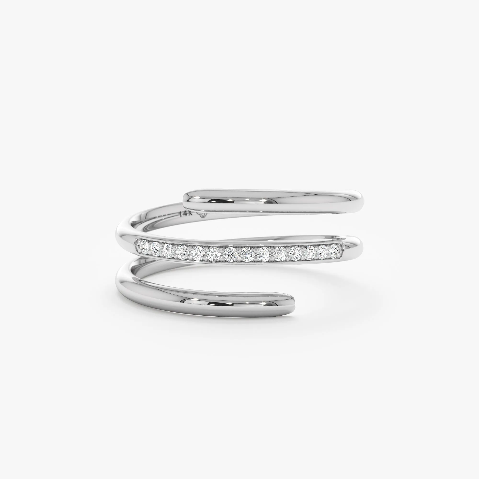Diamond Accent Coil Ring, Adaline SARAHELISE