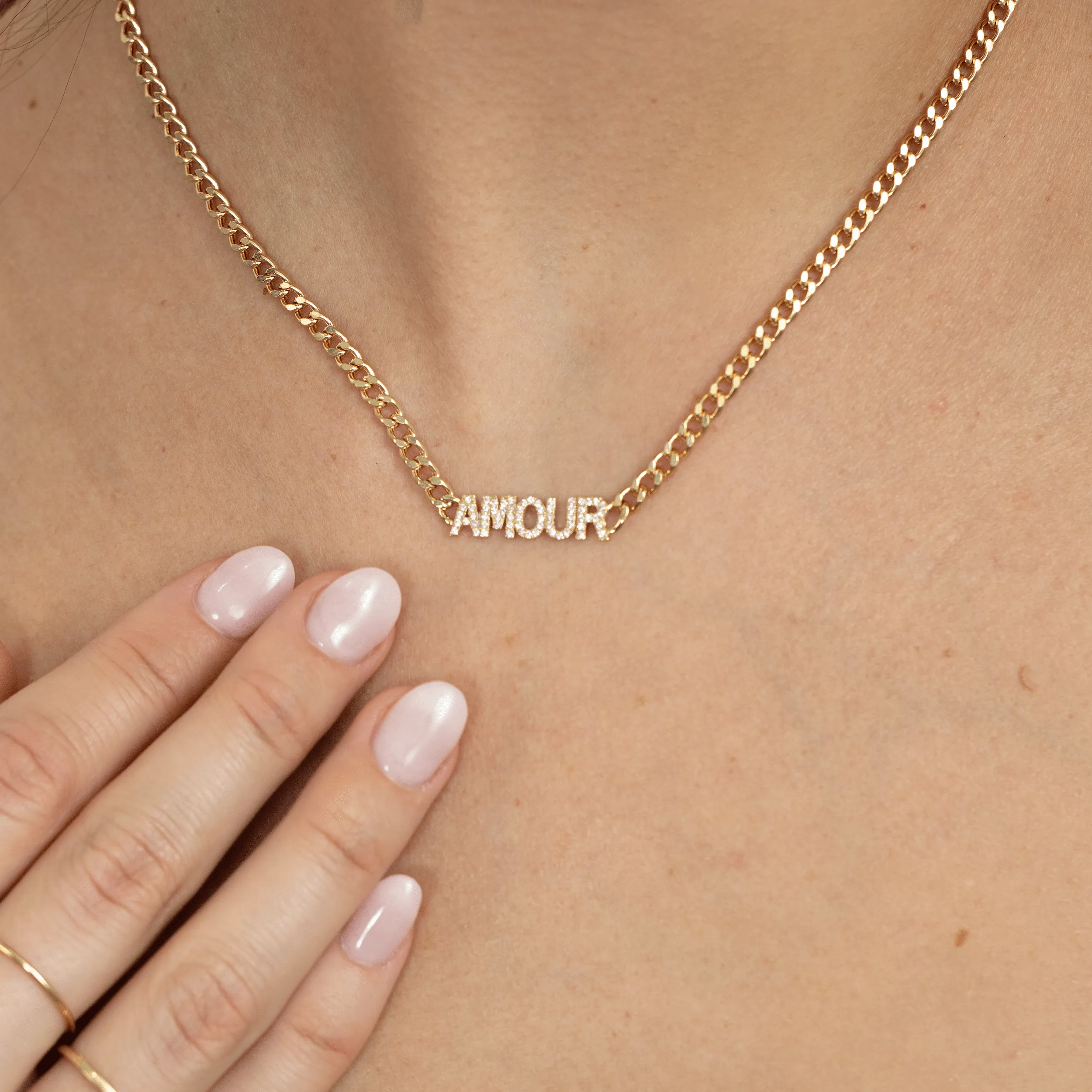 Diamond Amour Necklace, Vivian SARAHELISE