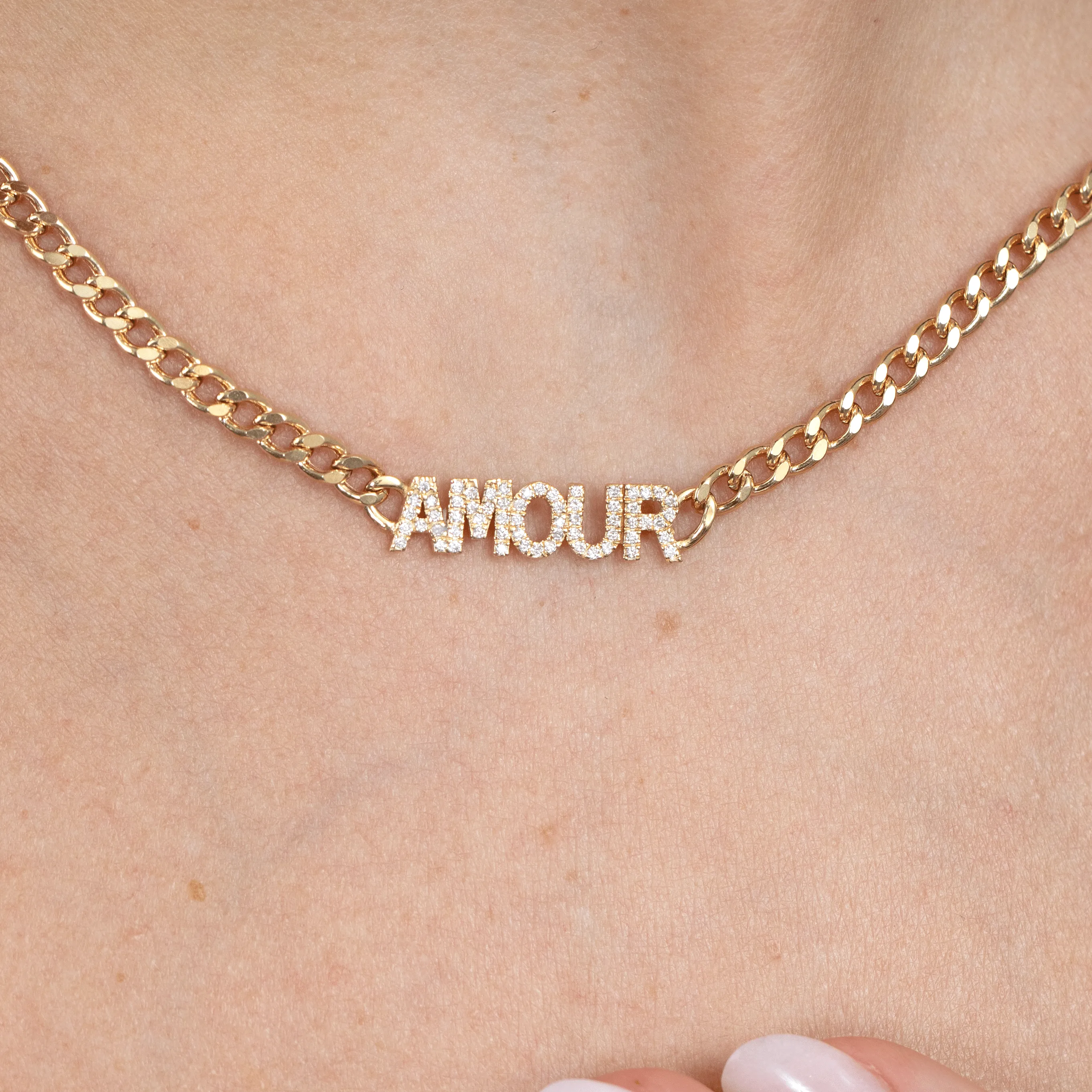 Diamond Amour Necklace, Vivian SARAHELISE