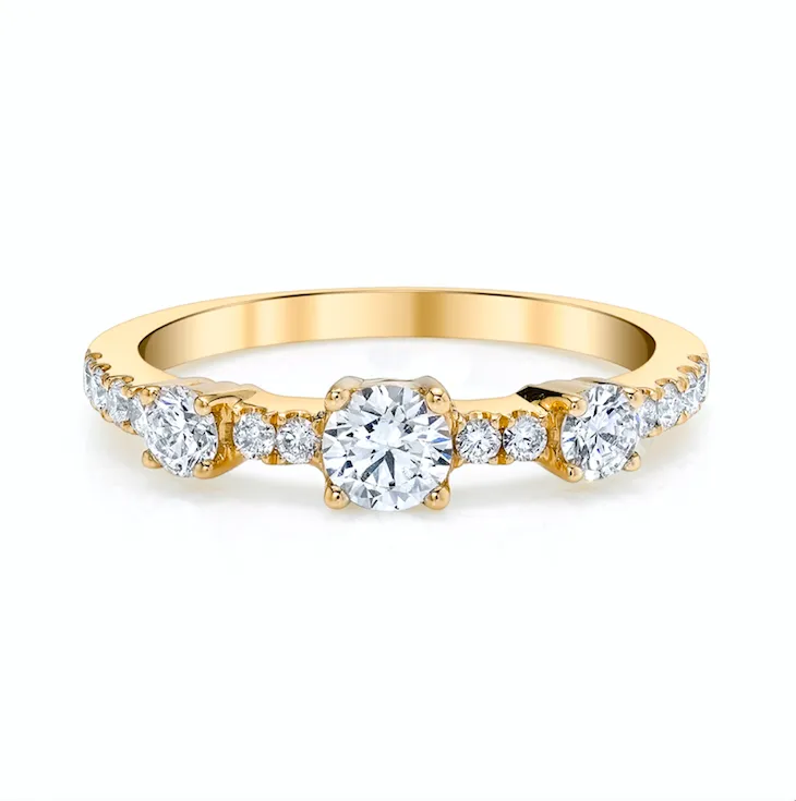 DIAMOND COLLINS RING Anita Ko