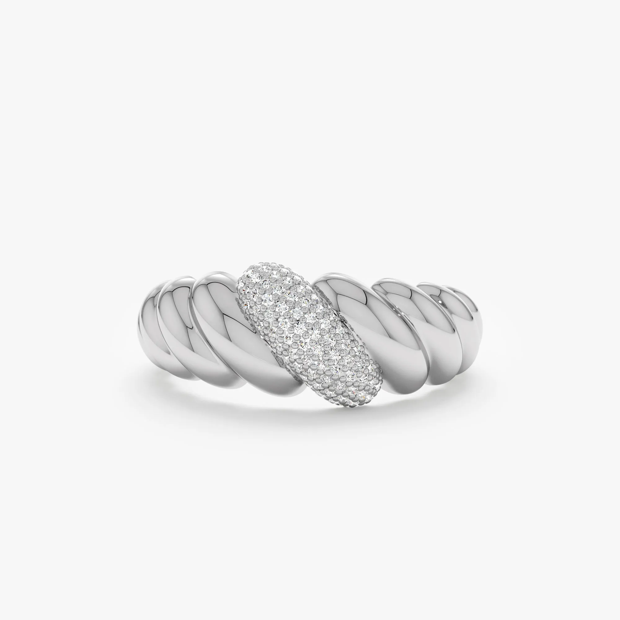 Diamond Croissant Ring, Amina SARAHELISE