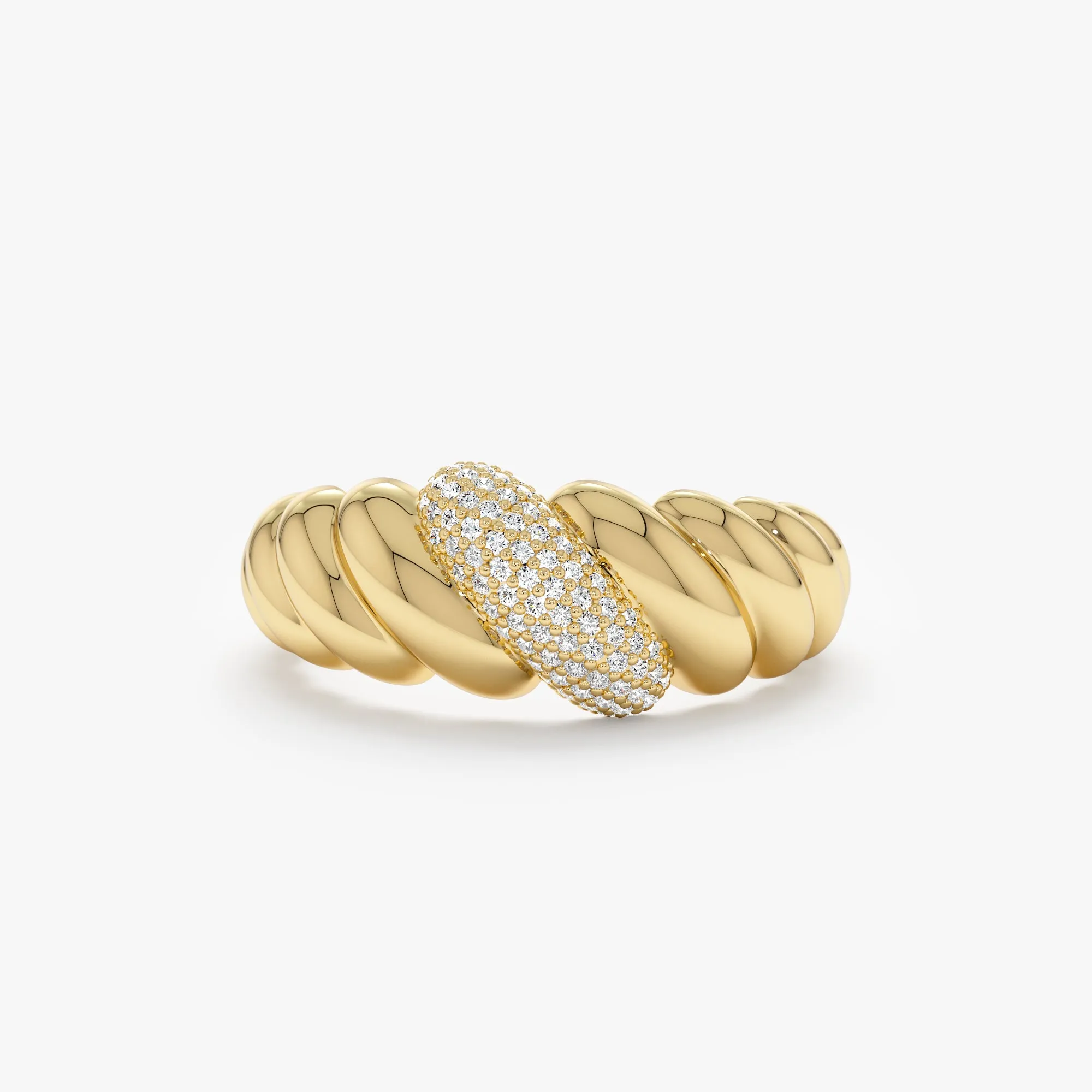 Diamond Croissant Ring, Amina SARAHELISE