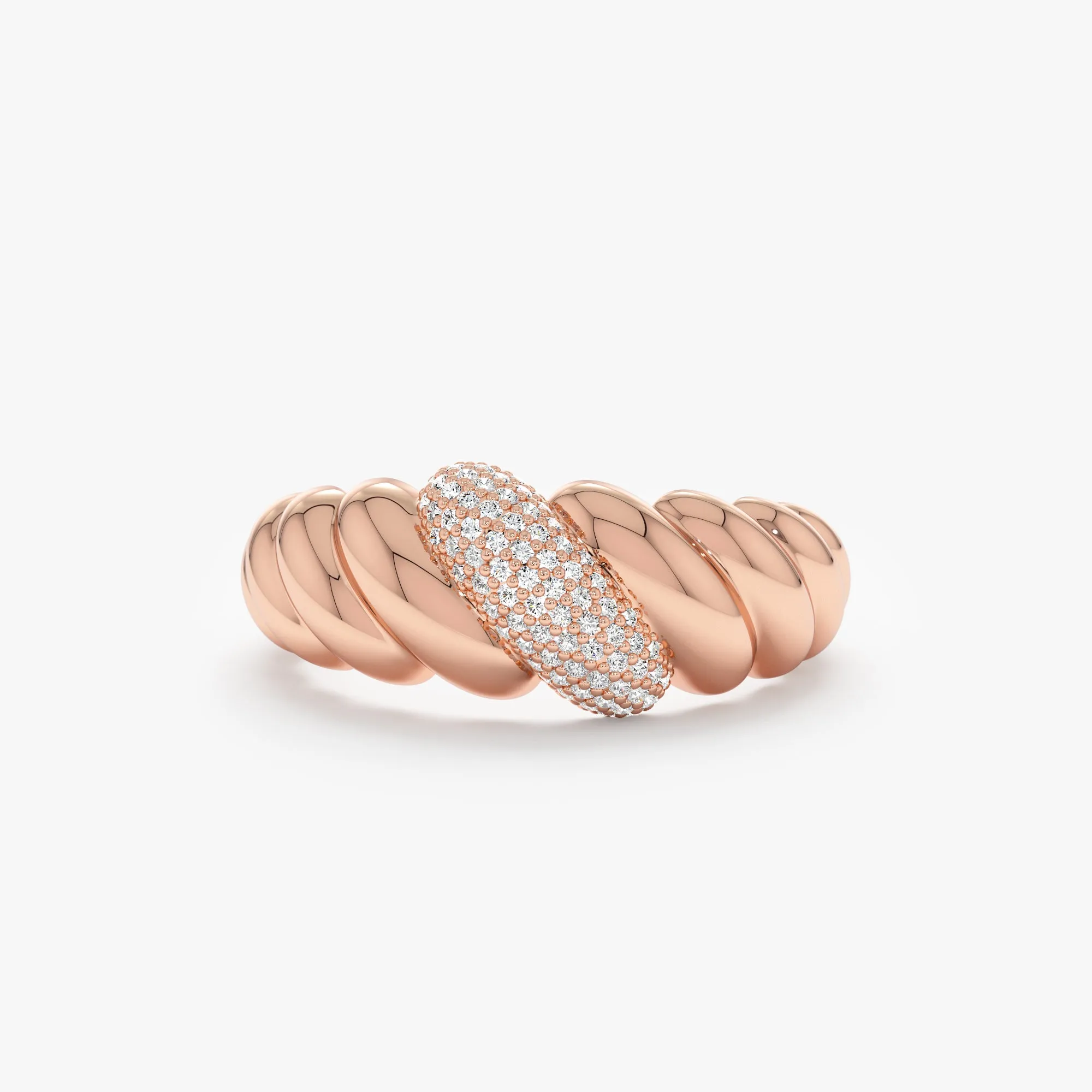 Diamond Croissant Ring, Amina SARAHELISE