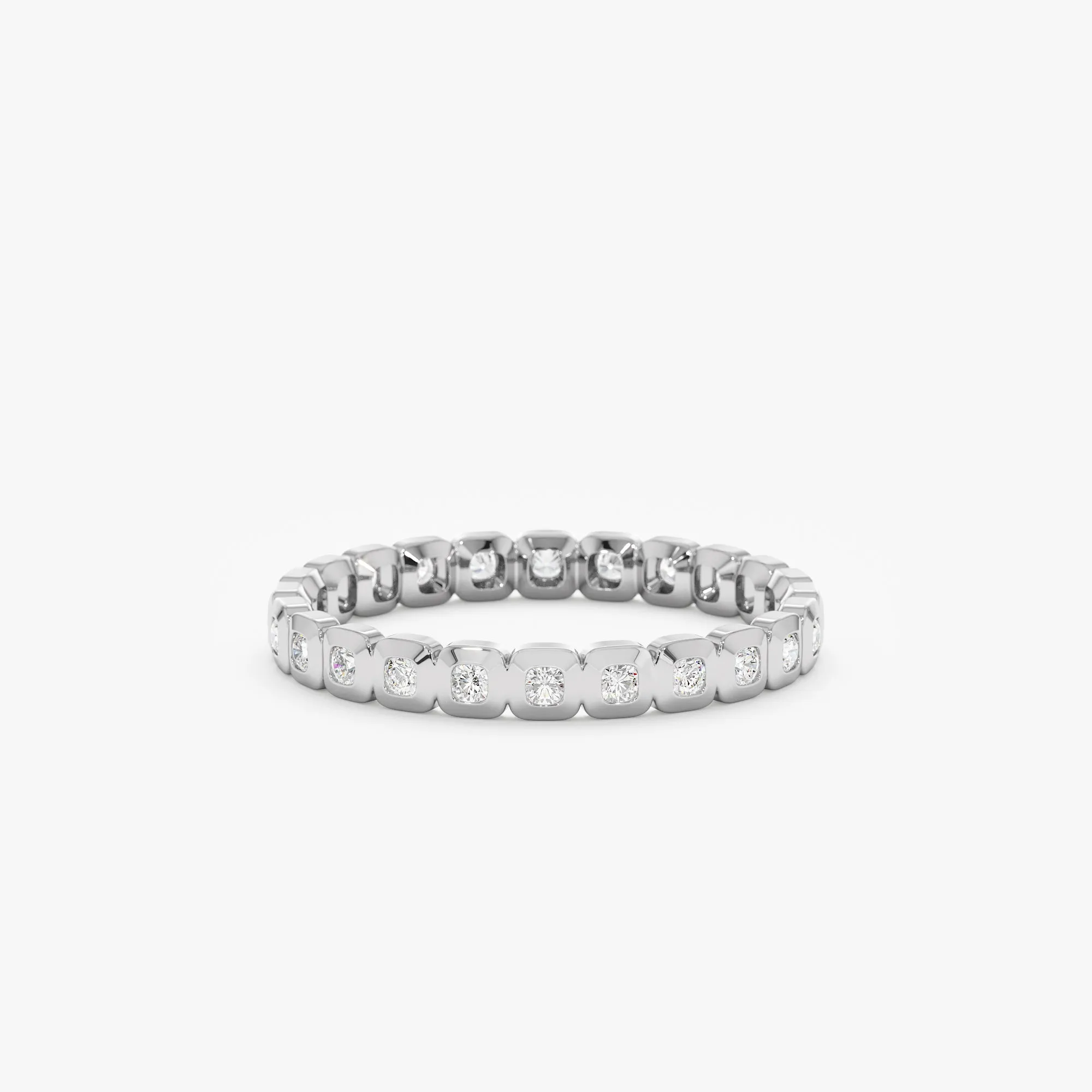 Diamond Octagon Eternity Ring, Nerissa SARAHELISE