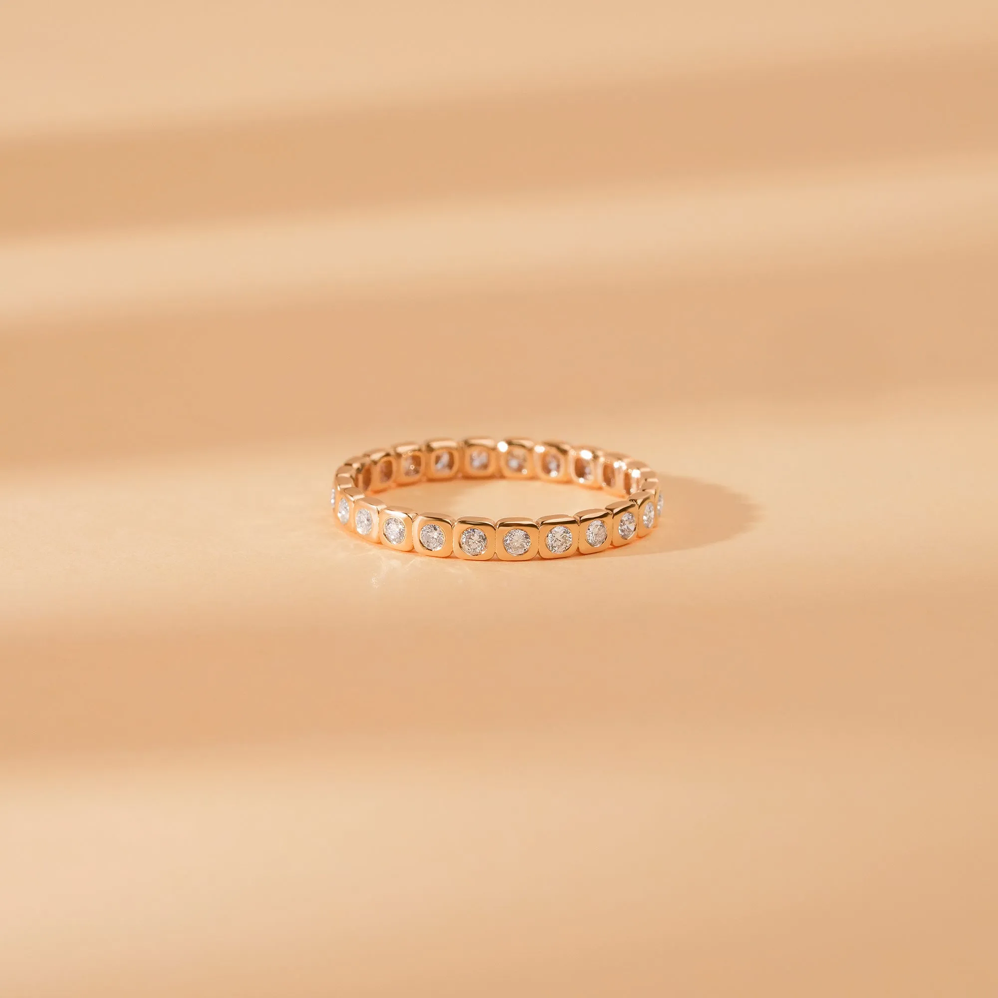Diamond Octagon Eternity Ring, Nerissa SARAHELISE